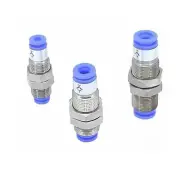 SMC KCE12-00 Pneumatic Bulkhead Tube-to-Tube Adapter