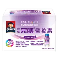 在飛比找蝦皮購物優惠-QUAKER桂格完膳營養素 100鉻含纖配方 24入