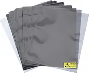uxcell 50Pcs Anti Static Bags ESD Shielding Bag Flat Open Top Anti Static Bag for Electronic Devices 6x7 Inch(150x180mm)