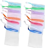 Gogogmee Shower Foaming Nets 25pcs Soap Handmade Cleanser Bath Products Safe Material Random Color
