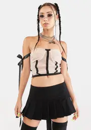 [ZEMETA] Chatter Cami Crop Top