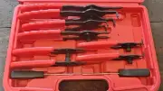 Snap Ring Pliers Set 10pc with Hook Pick and Case Circlip Retainer Tool Kit New