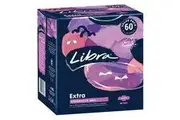 Libra Extra Long Goodnight Pads With Wings 60 Pack