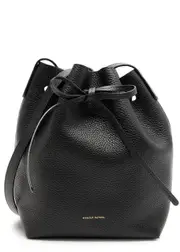 Mansur Gavriel Soft Mini Leather Bucket bag - Black ONE SIZE