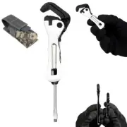 1/2PCS Micro Stubby Wrench Short Handle Wrench Self Adjusting Multif Use Wrench