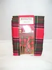 Holiday Plaid Red & Green Rectangle Tablecloth 60" x 84 Christmas Classic NEW !