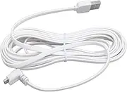 Power Cable for Arlo Pro for Arlo Pro 2for Arlo GO for Arlo Light, Security Camera Power Extension Cord Security Camera Charging Cable Replacement (7.6m/24.9ft)