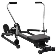 Rowing Machine 5 Level Hydraulic Resistance vidaXL
