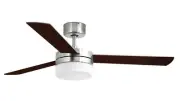 Ceiling Fan With Light Panay Nickel Living Room Remote Control