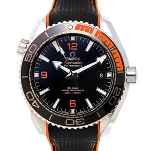 【OMEGA 歐米茄】Seamaster 海馬同軸擒縱自動上鍊黑橘橡膠款x43.5mm(215.32.44.21.01.001)