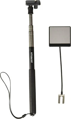 Polaroid Camera Extender Self Portrait Handheld Monopod W/ Mirror Extends to 37"