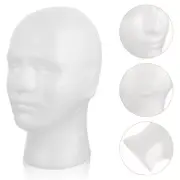 Show Men Head Model Froth Mannequin Wig Stand for Kids with Wigs