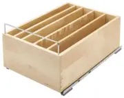 Rev-A-Shelf 4CDS-18SC-1 Wood Classics Soft Close 14-1/2"W Pull - Maple