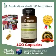 NATURE'S SUNSHINE MULLEIN 100 CAPSULES + FREE SAME DAY SHIPPING & SAMPLE