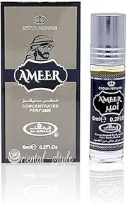 Ameer Attar Perfume Roll On by Al Rehab, 6ml, Alcohol Free