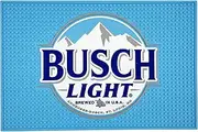 Busch Light Bar Mat - 18x12 inches, Non-Slip Rubber Backing, Perfect for Countertop Home Bar Coffee Maker Pet Bowl Compatible