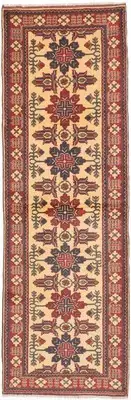 Vintage Hand-knotted Runner Rug 3'0" x 9'3" Traditional Wool Carpet
