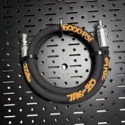 1/4" x 36" 2-Wire Hydraulic Hose Assembly with 1-MALE JIC End 1-Female JIC End