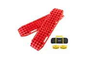 BUNKER INDUST Recovery Tracks Jack Base Board 10T Sand Mud Snow OffRoad 4WD Red