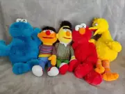 Kaws x UNIQLO Sesame Street Plush Doll, Complete set, Brand new