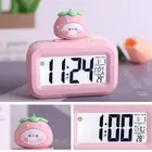 Mini Cute Student Digital Alarm Clock With Intelligent Power-saving Press