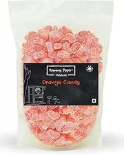 Tummy Pops | Candy Orange | Narangi Candy | Santra Goli | Popping Candy - 950 GM Stand Up Pouch