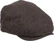 [NiceYnn] Mens Wool Flat Cap Retro Newsboy Beret Hat, Irish Cabbie Gatsby Cap, Ivy Driving Hats Granddad Duckbill Hat