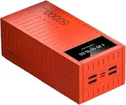 Portable Charger Bank, High-Capacity Bank, 50000mAh Battery Pack, 66W Fast Charging, Multifunctional Energy Bank, LED Display Charger, Outdoor Bank, Portable Phone Charger