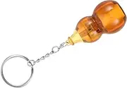 CHICAMPERA Gourd Keychain Fidget Toy Portable Finger Slider for Anxiety Relief Fun and Stress-Relieving Hanging Toy Desk Fidgets for Adults and Teens Stylish Accessory