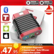 OBD2 -Scanner Bluetooth, Drahtloses All -System -Diagnose -Tool for IOS& Android