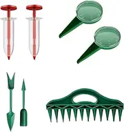Seed Dispenser Dispensier Set Spreper Garden Garden Plant Tools Gardening Tools for Gardening, 7pcs Set