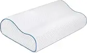 RIPPLE Memory Foam Pillow, Ergonomic Deep Sleep Neck Support Bed Pillow, Neck Pillow for Side, Back and Stomach Sleepers with Washable Pillows Cover 60 * 35 cm