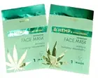 Azure Hemp & Hyaluronic Nourishing TWO (2) Face Masks Hydrating & Rejuvenating