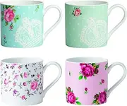 [Royal Albert] Tea Party Casual Mugs 4 Piece Set