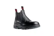 Redback Mens Bobcat Rambler Slip On Safety Work Boot USBBL - Black