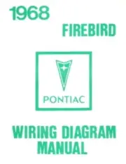 PONTIAC 1968 Firebird Wiring Diagram 68