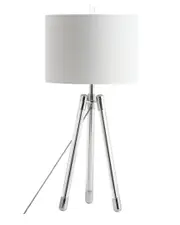 JONATHAN Y Wyman 30.5in Surveyor's Tripod LED Table Lamp