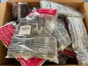 Medium box full of replacement TZE, etc label maker label cartridges