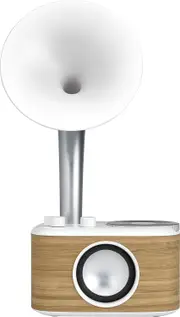 Sangean Retro FM/Bluetooth/Aux-In 25cm Radio Tabletop Stereo White/Wood-WR-45
