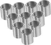 Stainless Steel Thread Repair Kit 10pcs 304 Steel Inserts Threaded Protectors Threaded Wire Protector Wire Sleeve Adapter Easy to Use