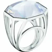 $420 BACCARAT 55 SIZE 7 L'Illustre Ring LARGE CLEAR Crystal Grand Model MIB