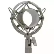 Microphone Shock Mount Mic Holder for 42 - 47mm Condenser Mics - Anti-Vibration