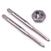 HSS M4.5x0.75mm Taper & Plug Tap & 4.5x0.75mm Hexagon Die Metric Right Hand Set