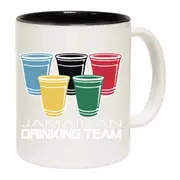 Jamaican Drinking Team Glasses Mug Cup