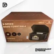 ORCC 10-in-1 Record Player Nostalgic Turntable for Vinyl Record with Bluetooth