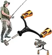 Fishing Reel Handle | Handle Rotary Knob Aluminum Fishing Reels | Nonslip Rock Arm High Strength Lightweight Fishing Accessories for Fishing