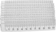 COHEALI 10pcs Scale Paper Tape Measure for Body and Sewing Craft Lightweight Portable Ruler Tape for Accurate Measurements Home Office and School