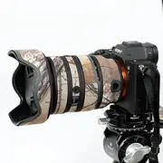 XCOAT Waterproof Camouflage Lens Cover for Sony FE 24-70mm F/2.8 GM II, Camera Rain Covers, Lens Protective Sleeves & Cases (Jungle Camouflage)