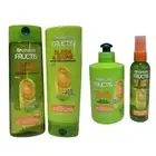4 Garnier Fructis Leave In Conditioner + Shine Glossing + Shampoo & Conditioner