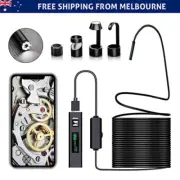 Waterproof HD Endoscope USB Borescope Inspection Snake Camera For Android